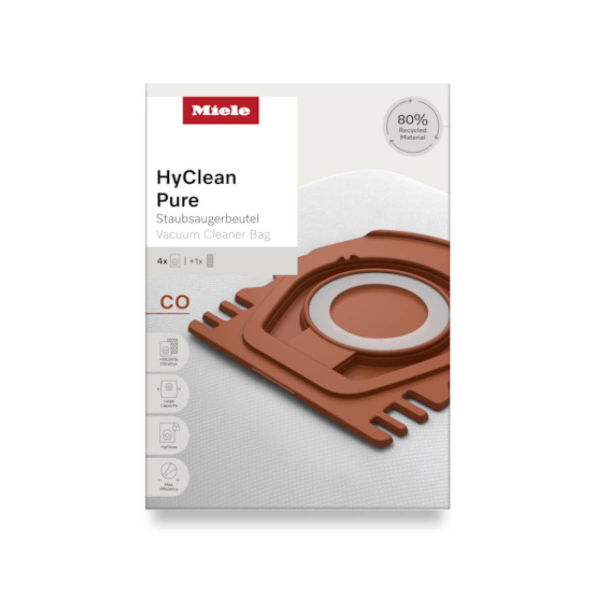 Image of suggested product: MIELE Co HyClean Pure Σακούλα για Ηλεκτρικές Σκούπες Guard M1