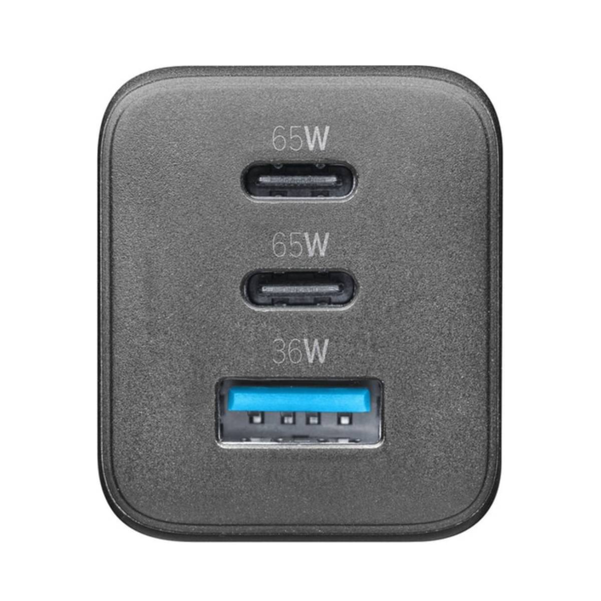 CELLULAR LINE Φορτιστής 3 Θυρών GAN 65 Watts Πρίζα UK, Μαύρο | Cellular-line| Image 2