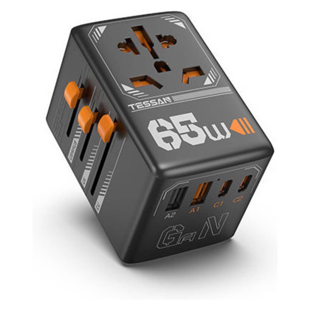 Image of suggested product: TESSAN TS-WTA03 Universal Αντάπτορας Πρίζας 65 Watts
