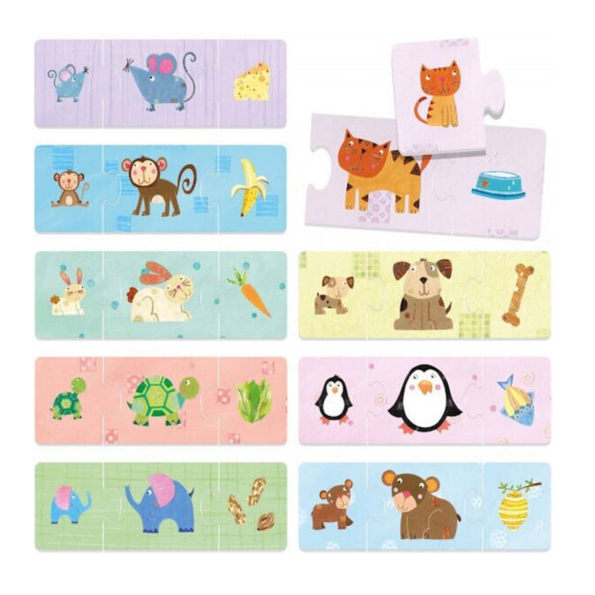 HEADU What Animals Eat Educational Game, Greek Language  | Headu| Image 2