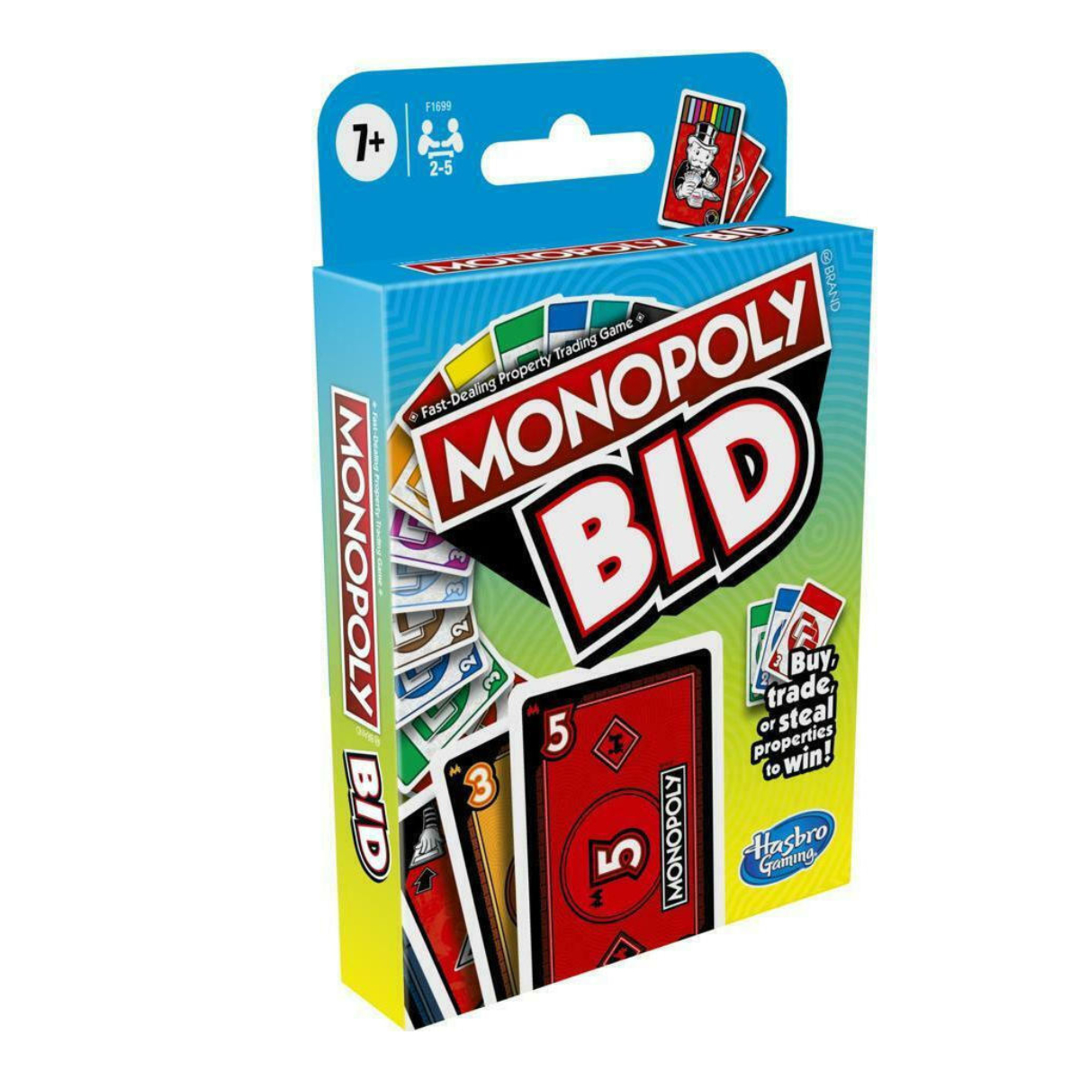 HASBRO Monopoly Bid Επιτραπέζιο Παιχνίδι, Ελληνική Γλώσσα