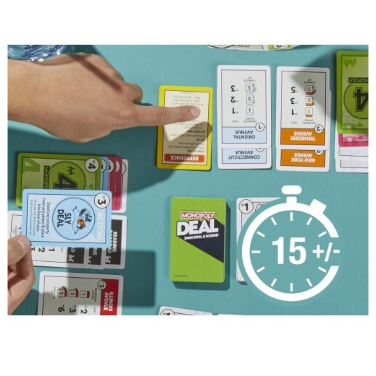 HASBRO Monopoly Deal Επιτραπέζιο Παιχνίδι, Ελληνική Γλώσσα | Hasbro| Image 3