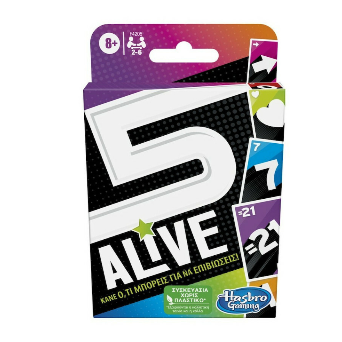 HASBRO Five Alive Επιτραπέζιο Παιχνίδι με Κάρτες