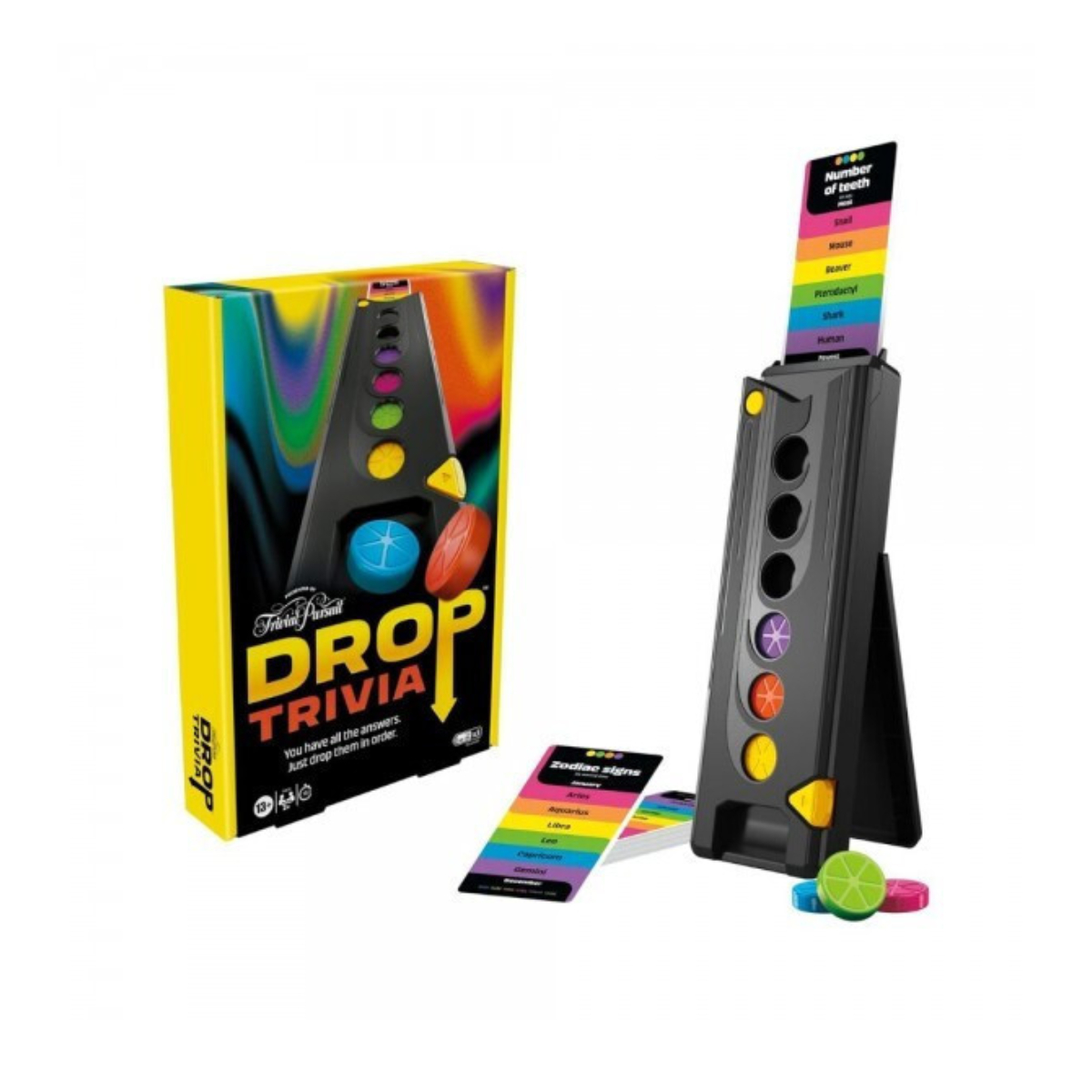 HASBRO Drop Trivia Επιτραπέζιο Παιχνίδι, Ελληνική Γλώσσα | Hasbro| Image 2