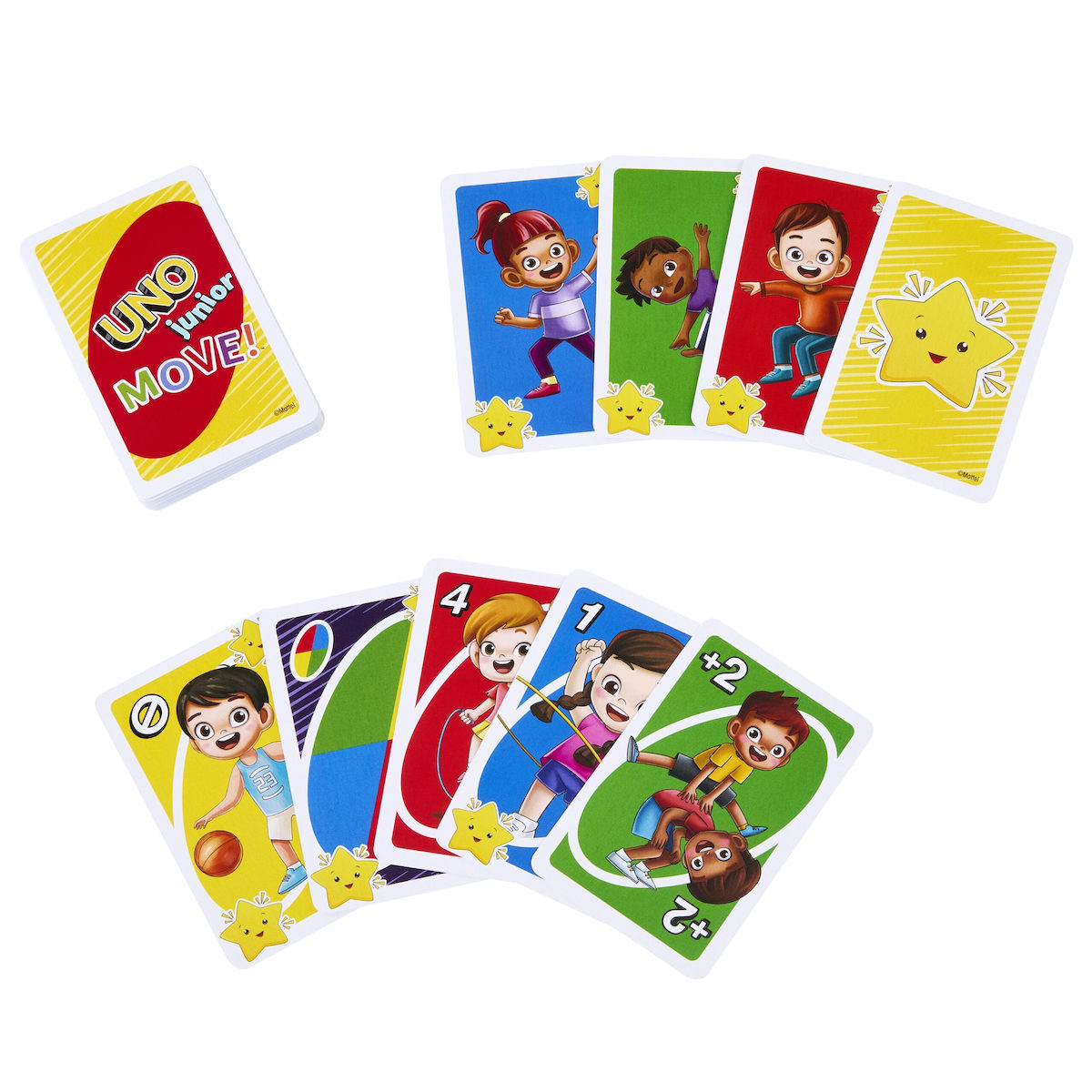MATTEL UNO Junior Move Επιτραπέζιο Παιχνίδι με Κάρτες | Mattel| Image 2
