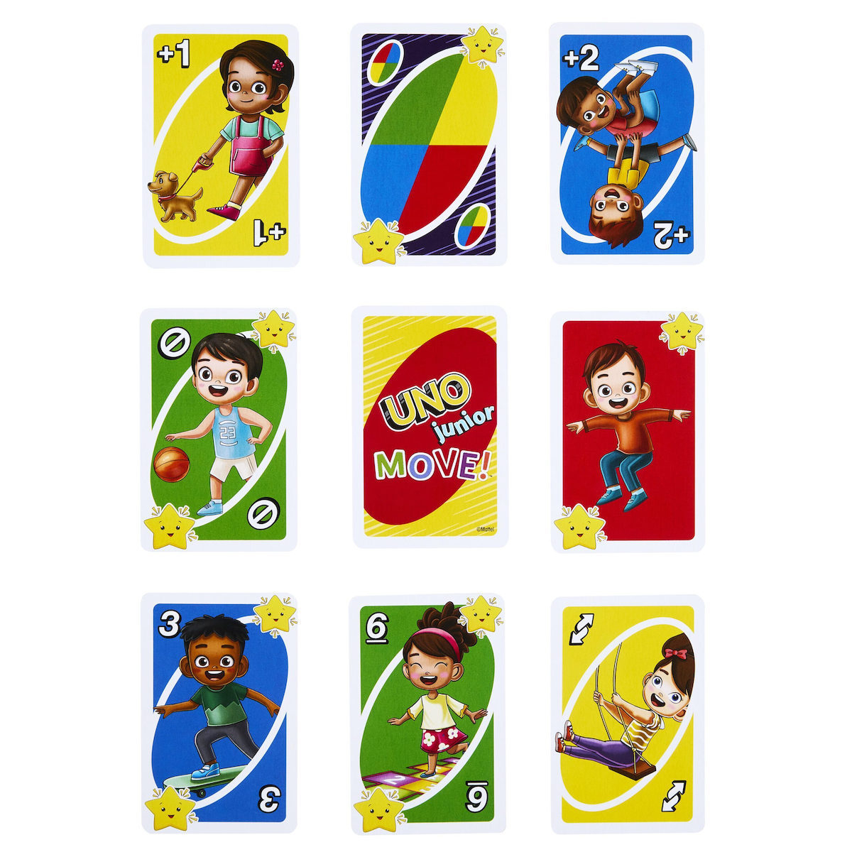 MATTEL UNO Junior Move Επιτραπέζιο Παιχνίδι με Κάρτες | Mattel| Image 3