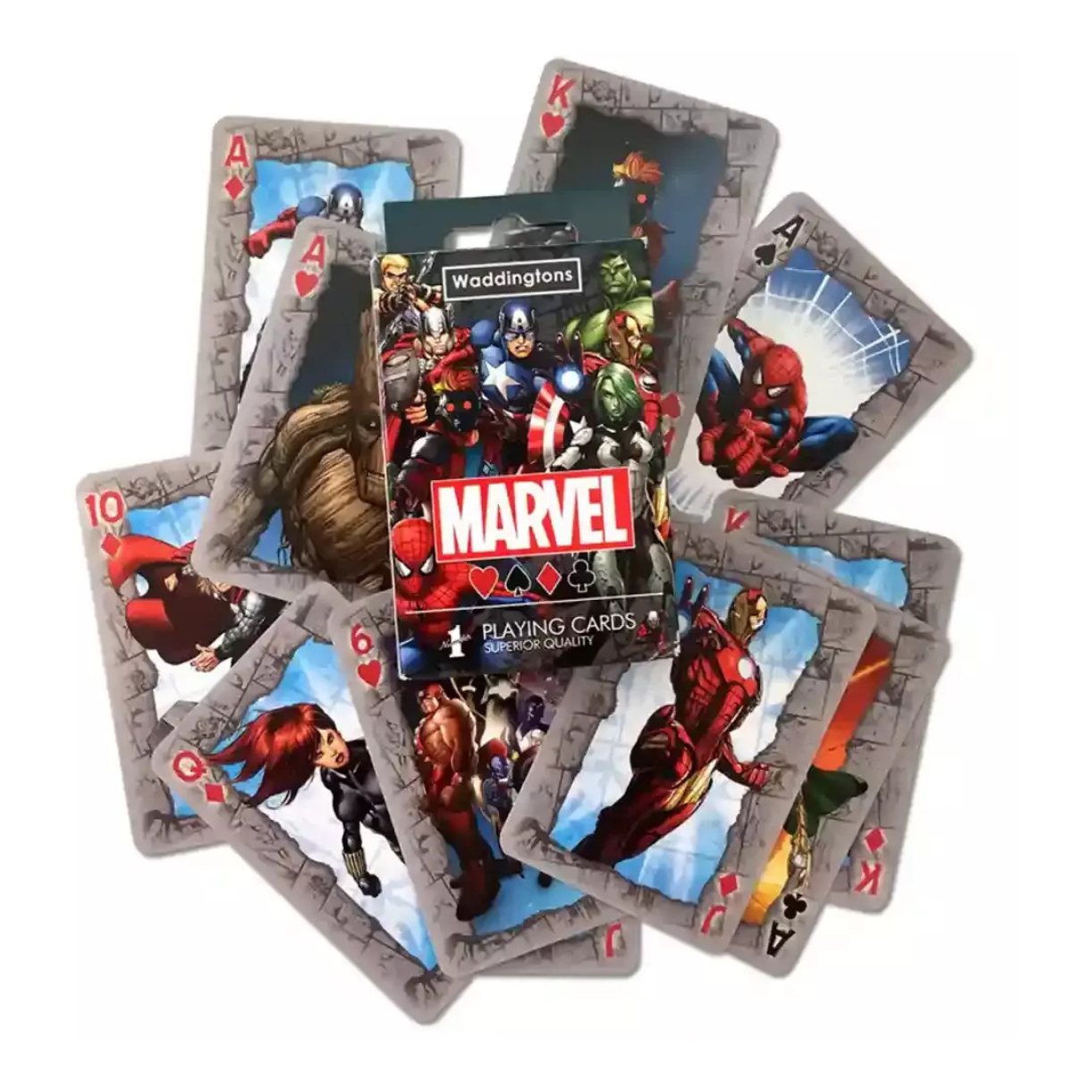 WINNING MOVES Waddingtons No.1 Marvel Universe Επιτραπέζιο Παιχνίδι με Κάρτες | Winning-moves| Image 2