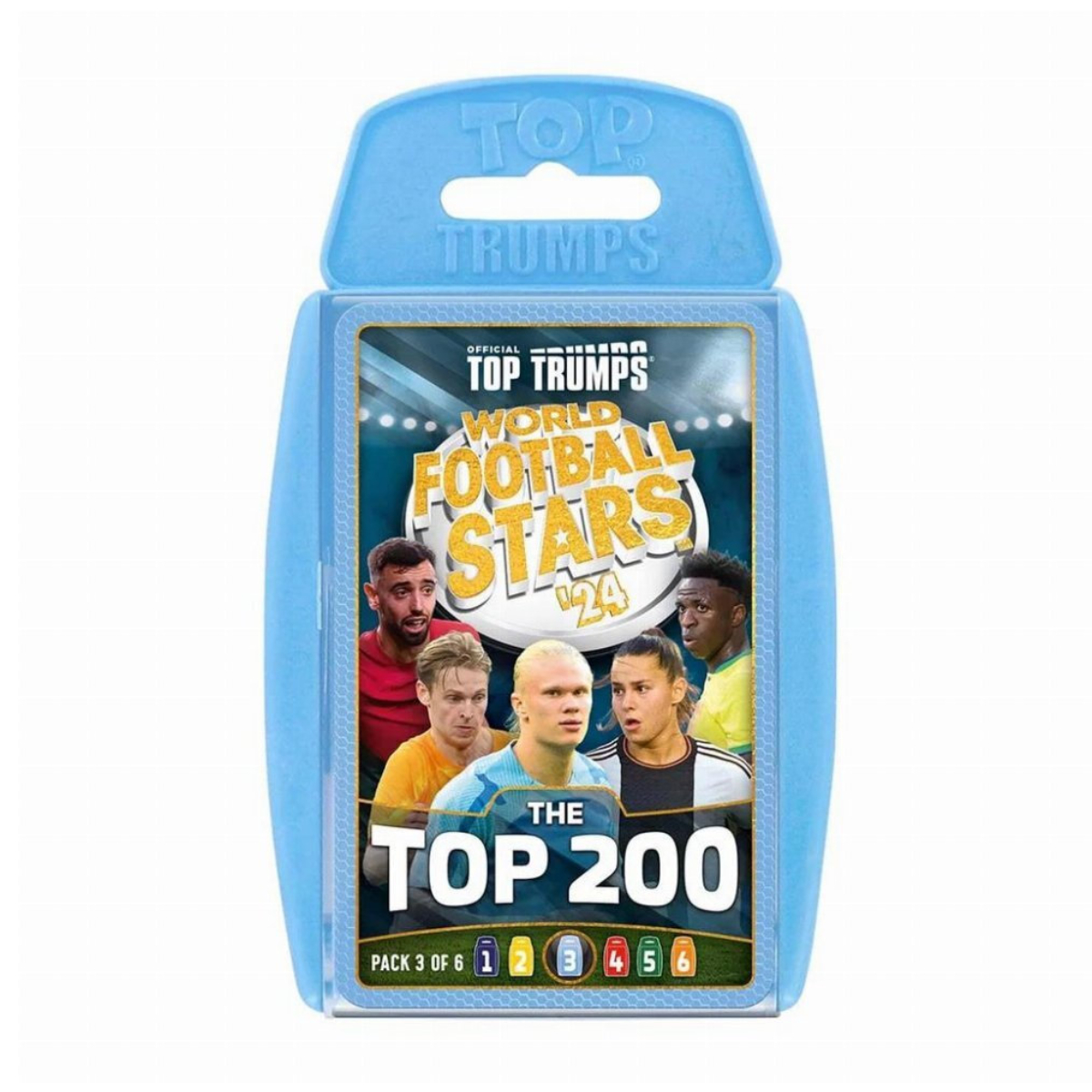 WINNING MOVES Top Trumps - World Football Stars 2024 The Top 200 Pack 3 Επιτραπέζιο Παιχνίδι με Κάρτ