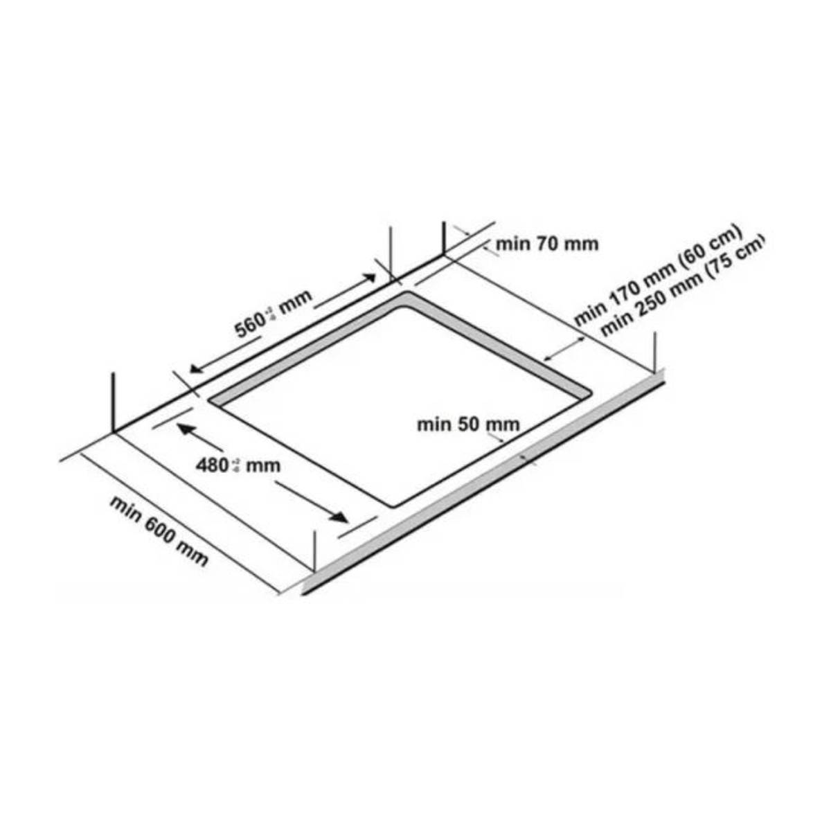 MIDEA MG60GM097AH1B Εστία Υγραερίου, Μαύρο | Midea| Image 2