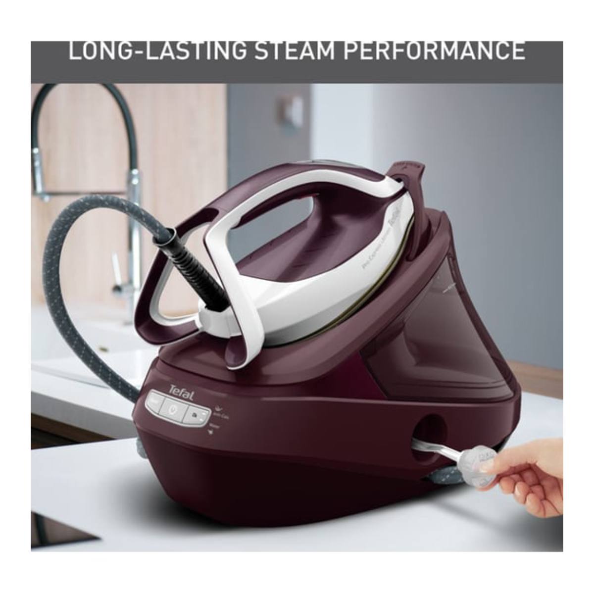 TEFAL GV9721EO Σύστημα Σιδερώματος, Βυσσινί | Tefal| Image 3