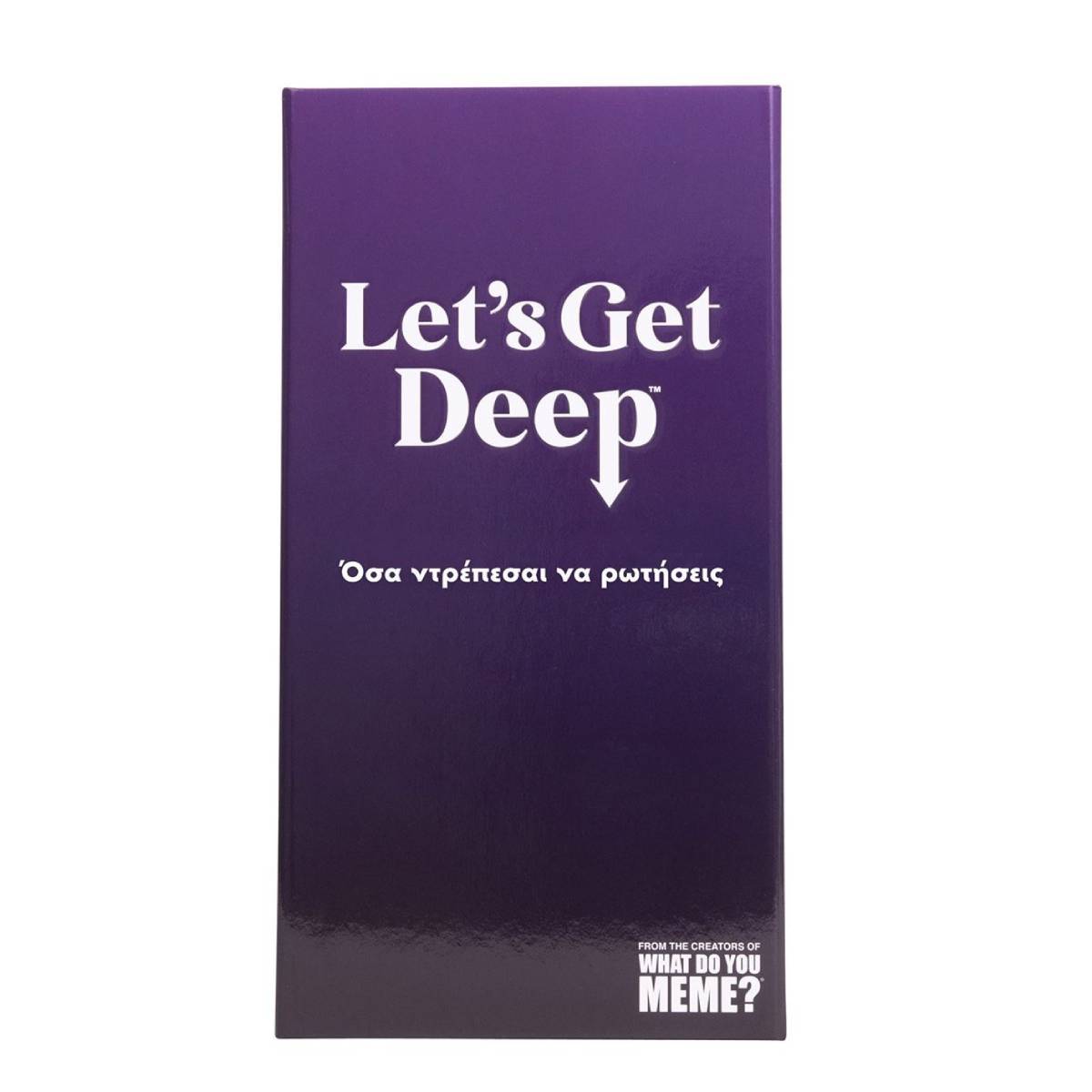 AS GAMES Lets Get Deep Επιτραπέζιο Παιχνίδι με Κάρτες, Ελληνική Γλώσσα