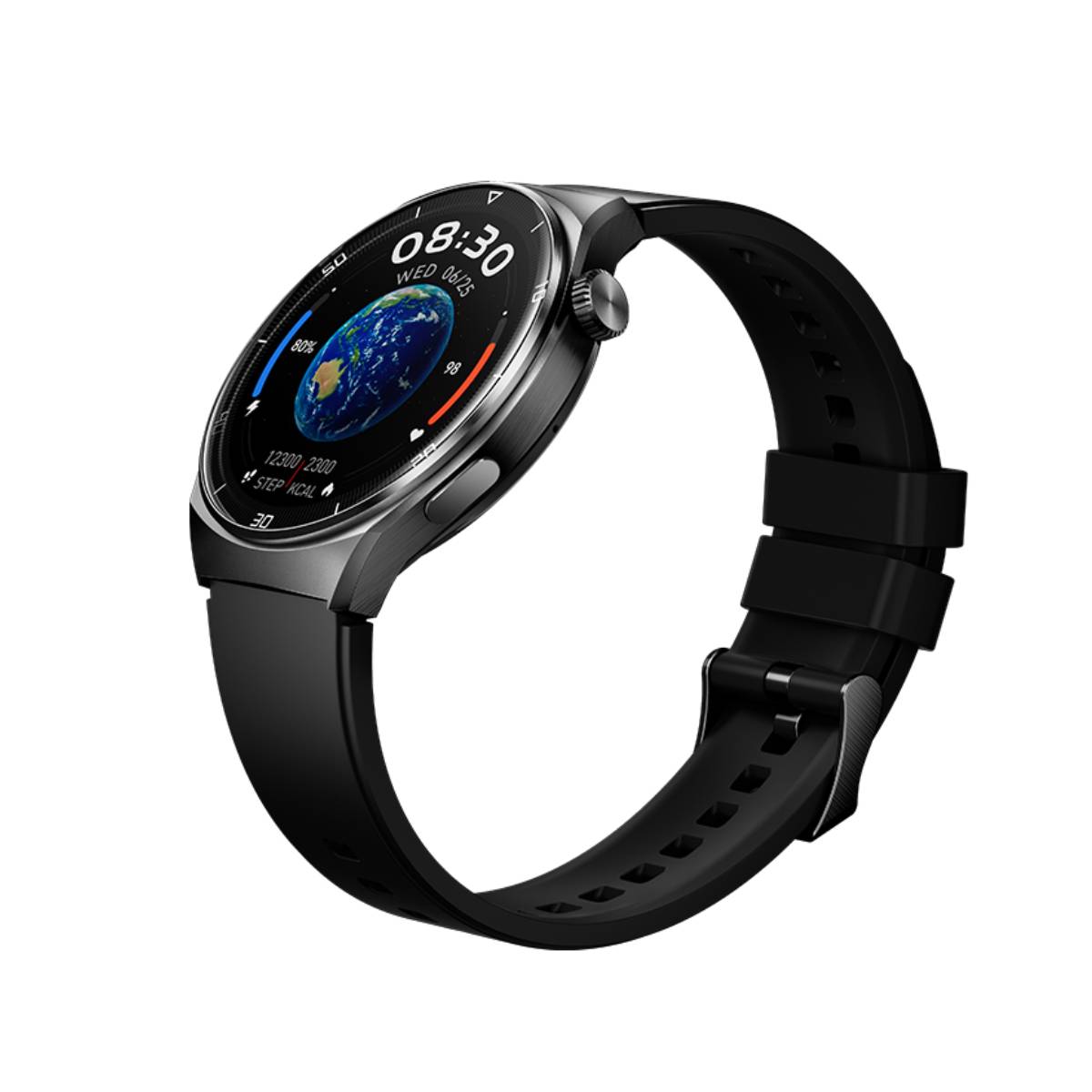 QCY GT2 S3 Smartwatch, Μαύρο | Qcy| Image 2