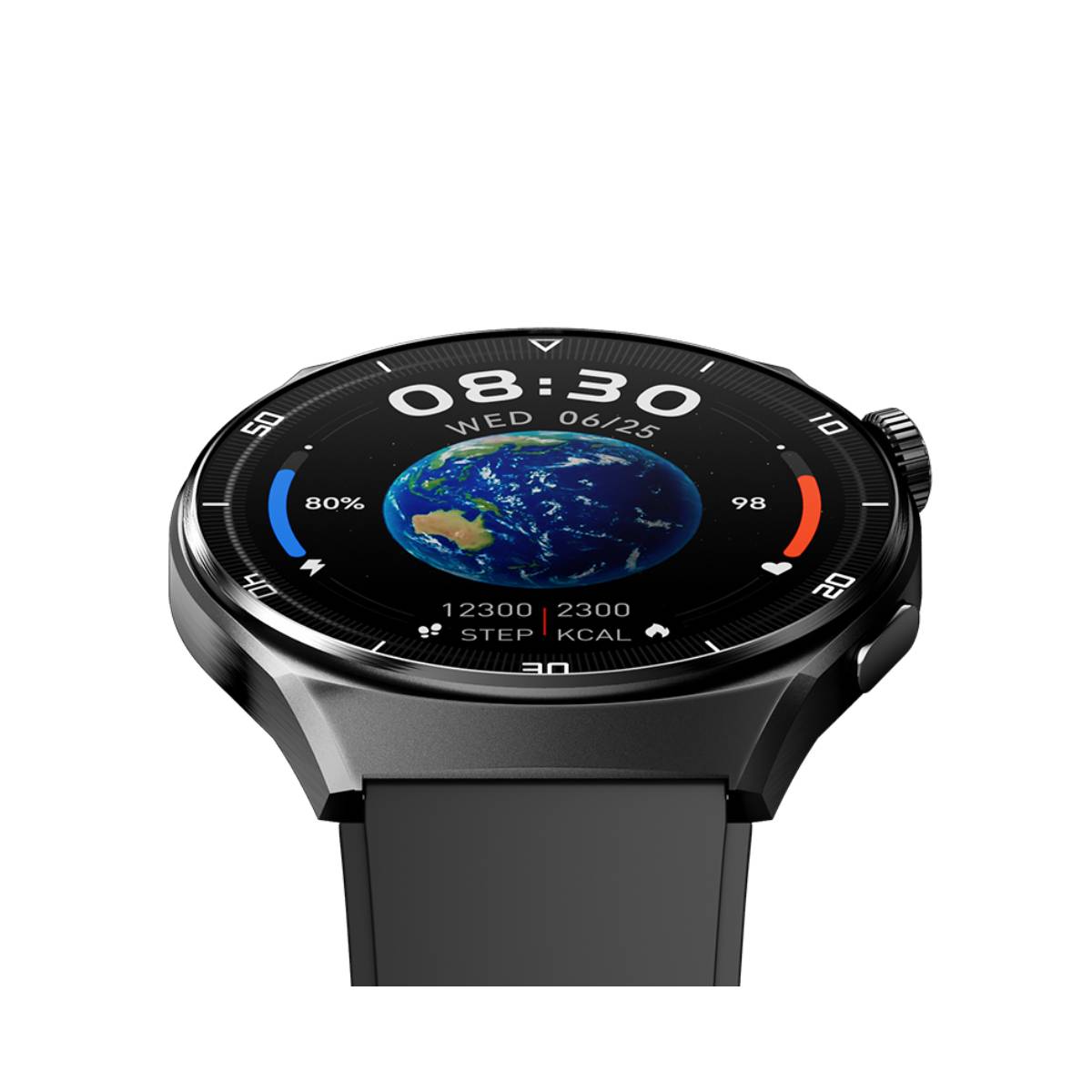 QCY GT2 S3 Smartwatch, Μαύρο | Qcy| Image 3