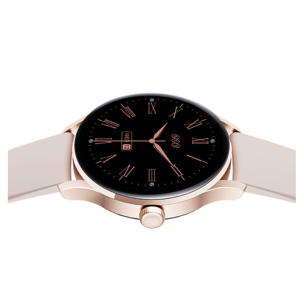 QCY Elite S11 Smartwatch, Χρυσό/Ροζ | Qcy| Image 3