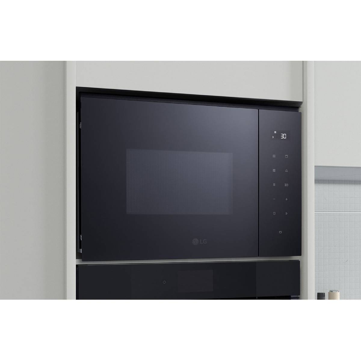 LG MGBZ2593F Εντοιχιζόμενος Φούρνος Μικροκυμάτων με Grill, Μαύρο | Lg| Image 4