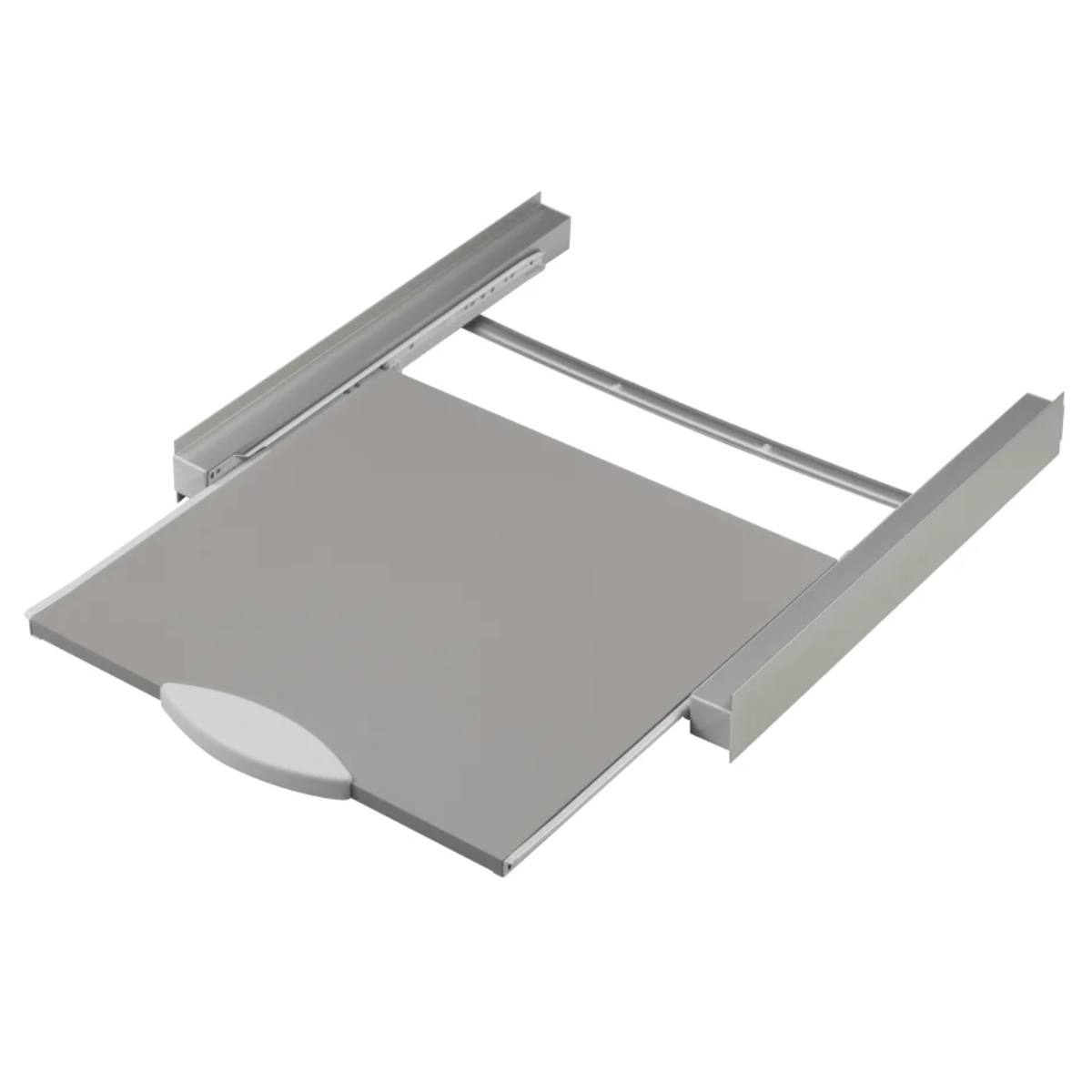 ROLLER 00719 Βάση Σύνδεσης Πλυντηρίου-Στεγνωτηρίου με Συρτάρι, Ασημί | Roller| Image 2