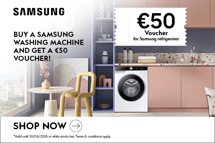 SAMSUNG WASHING MACHINES Gift voucher