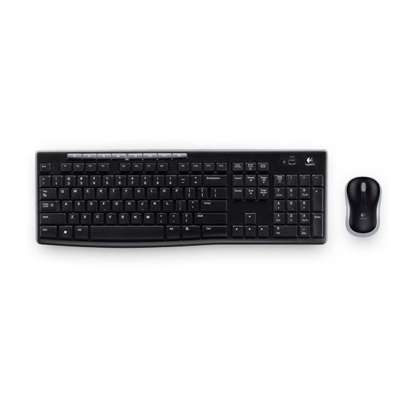LOGITECH MK270 GR Σετ Ασύρματο Πληκτρολόγιο και Ποντίκι