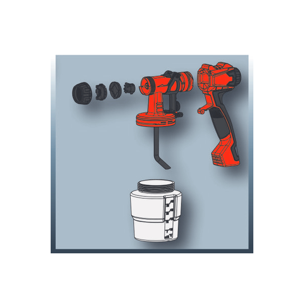 EINHELL TC-SY 600 S Ηλεκτρικό Σύστημα Βαφής 600W | Einhell| Image 4