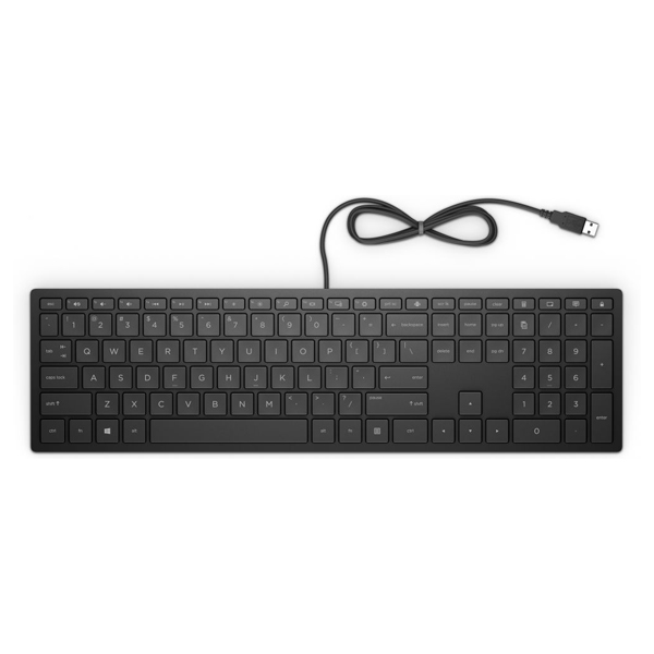 Image of suggested product: HP 4CE96AA 300 Wired Keyboard, Black