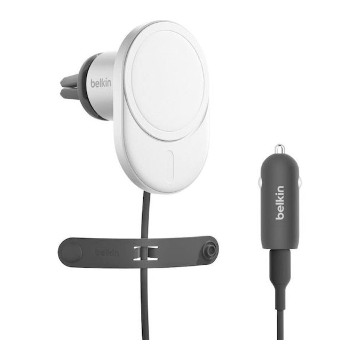 BELKIN QI2 Φορτιστής Αυτοκινήτου 15 Watts με Μαγνήτη, Μαύρο