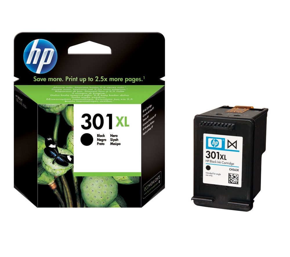 Image of suggested product: HP 301XL High Yield Original Ink Cartridge, Black