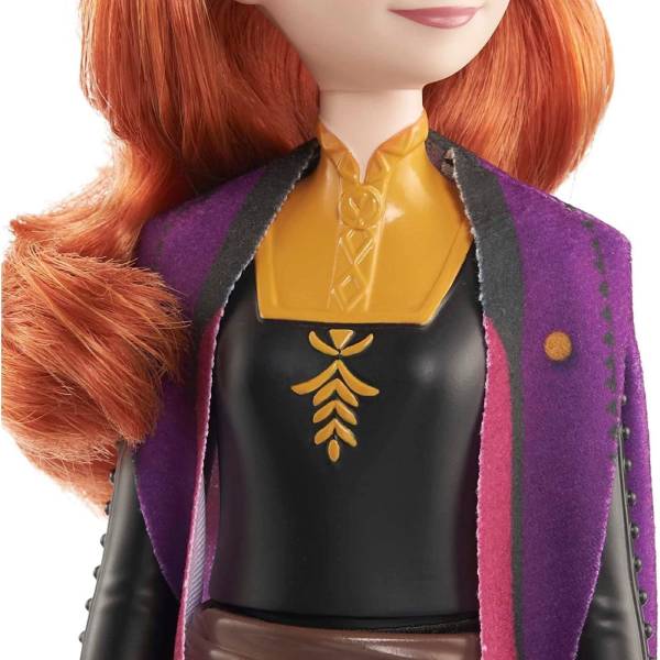MATTEL Disney: Frozen, Koύκλα Άννα, Με Μαύρο Φόρεμα | Mattel| Image 3