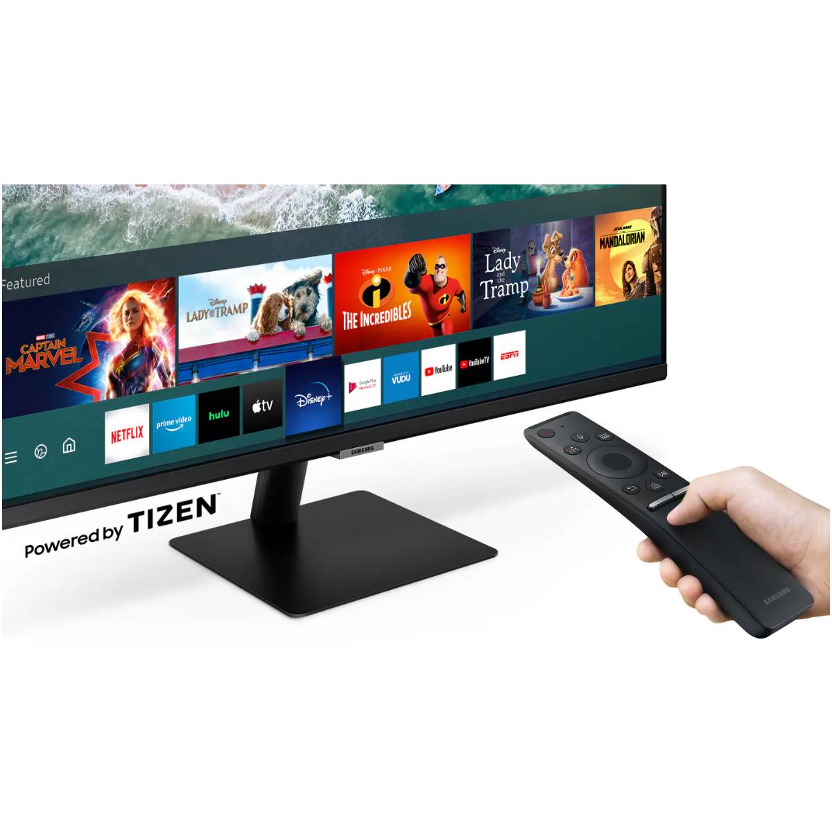 SAMSUNG LS32AM500NRXEN Smart PC Monitor, 32" | Samsung| Image 2