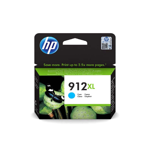 Image of suggested product: HP 912XL Ink, Cyan