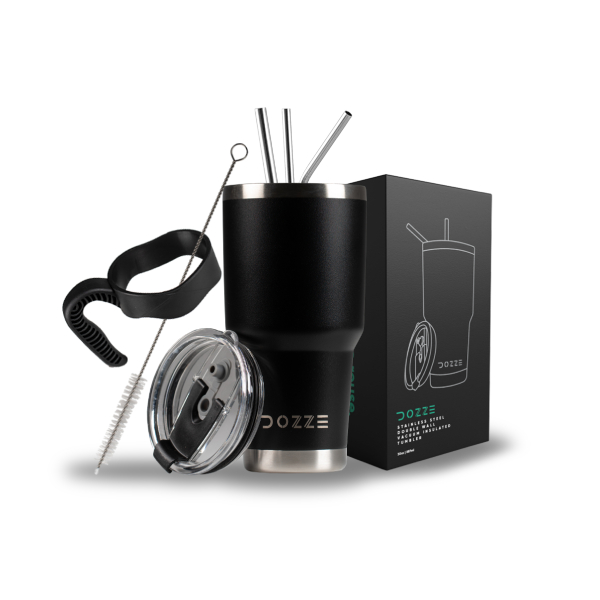 Image of suggested product: DOZZE Roamer Tumbler Ταξιδιωτικός Θέρμος, 880 ml, Black Edition