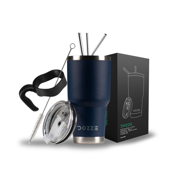 Image of suggested product: DOZZE Roamer Tumbler Ταξιδιωτικός Θέρμος, 880 ml, Ocean Μπλε