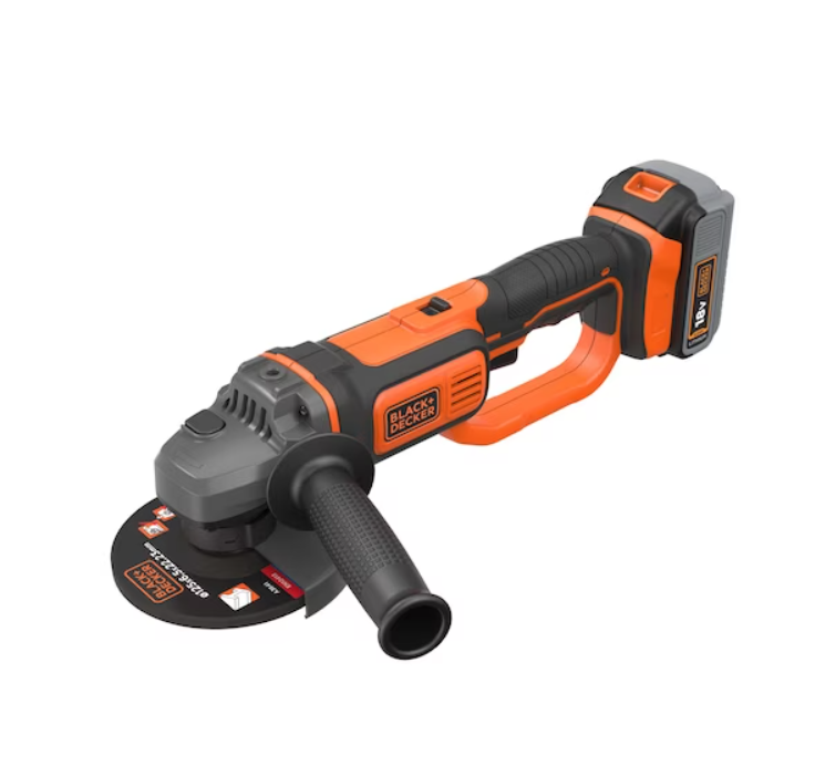 BLACK & DECKER BCG720M1-QW Γωνιακός Τροχός Μπαταρίας 18V, 1X4.0 Ah