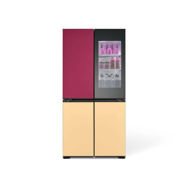 LG GMV960NNME Refrigerator Side by Side With Colour Changing LED