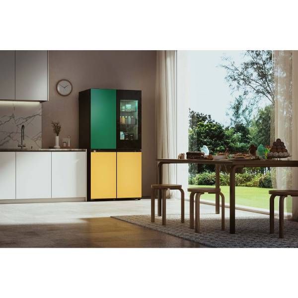 LG GMV960NNME Refrigerator Side by Side With Colour Changing LED | Lg| Image 5