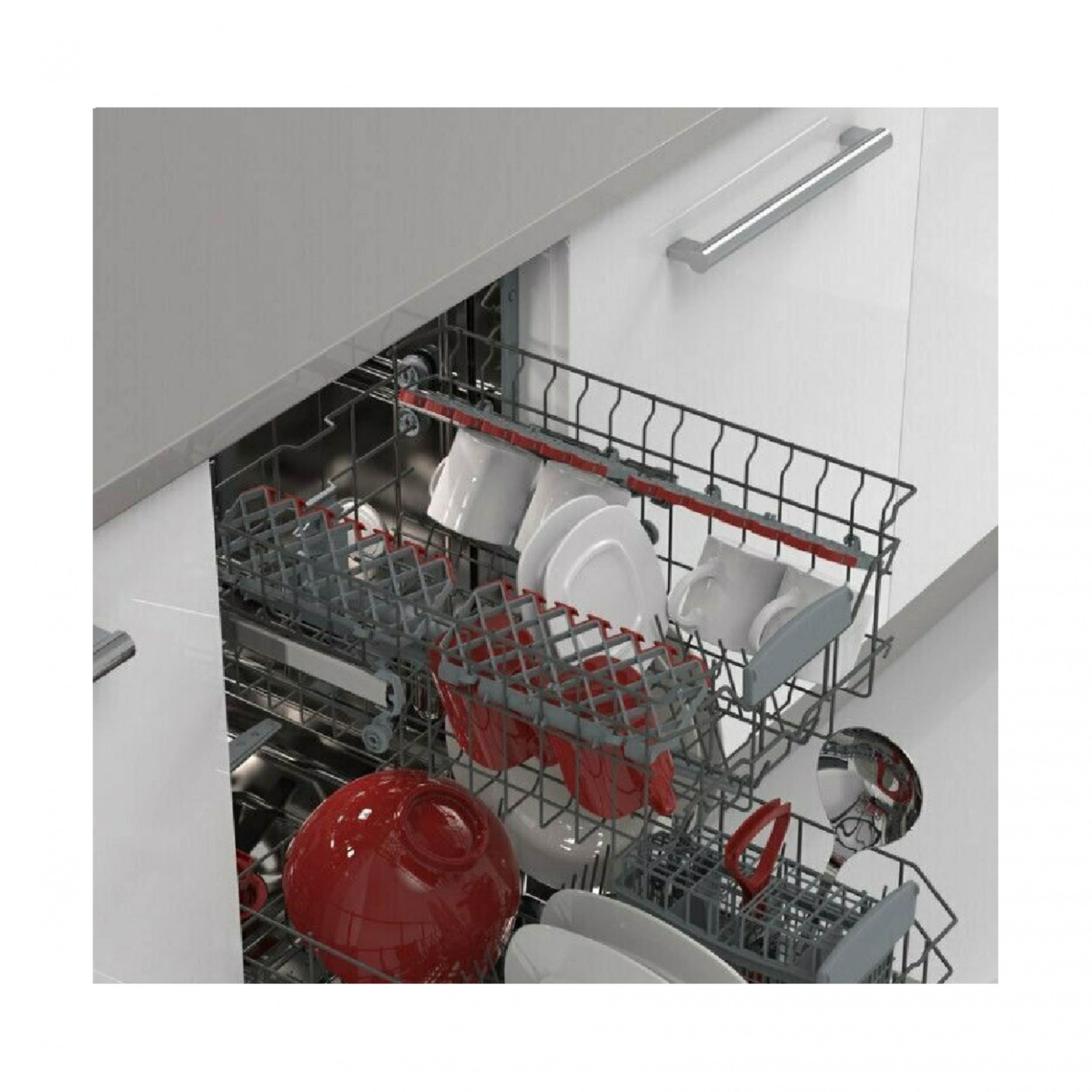 SHARP QW–NS14I49EX-GR Πλήρως Εντοιχιζόμενο Πλυντήριο Πιάτων 45 cm, Άσπρο | Sharp| Image 3