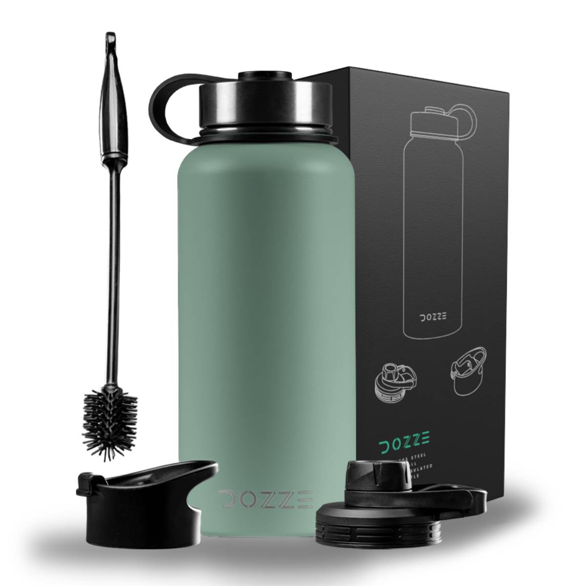 Image of suggested product: DOZZE Adventurer Μπουκάλι Νερού 945ml, Sage Πράσινο