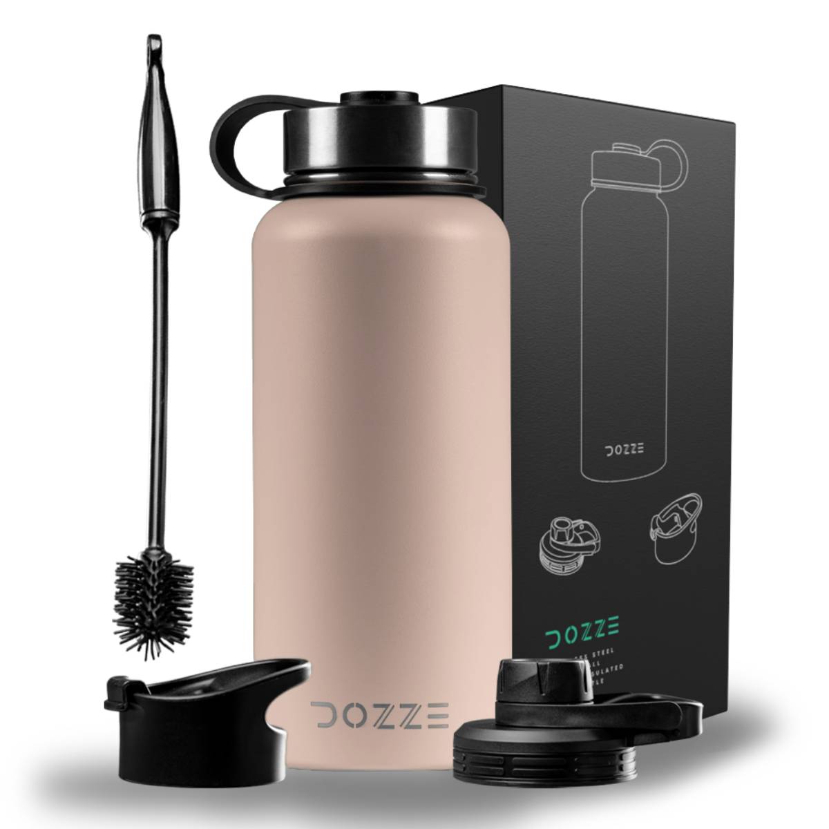 Image of suggested product: DOZZE Adventurer Mπουκάλι Νερού 945ml, Ροδακινί