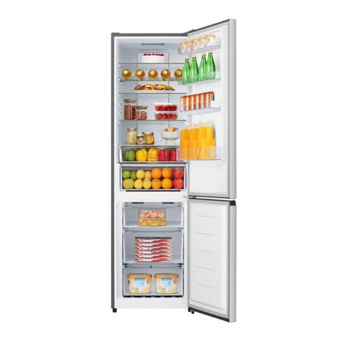 HISENSE RB440N4BCE Ψυγείο με Κάτω Θάλαμο, Inox | Hisense| Image 2