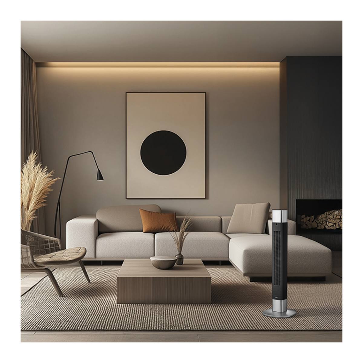 LIFE 221-0355 The Tower Ανεμιστήρας Πύργος με Τηλεχειριστήριο | Life| Image 4