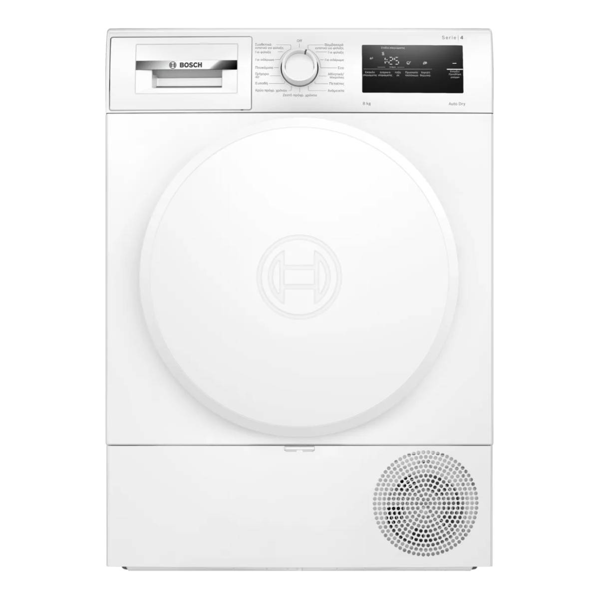 Image of suggested product: BOSCH WTH83208GR Στεγνωτήριο Ρούχων 8 kg, Άσπρο