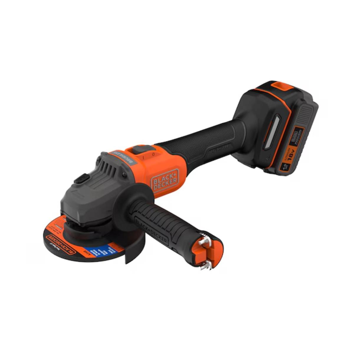 BLACK & DECKER BCG6L8F1S Σετ Γωνιακός Τροχός Μπαταρίας 18V, 1X4.0 Ah | Black-decker| Image 2