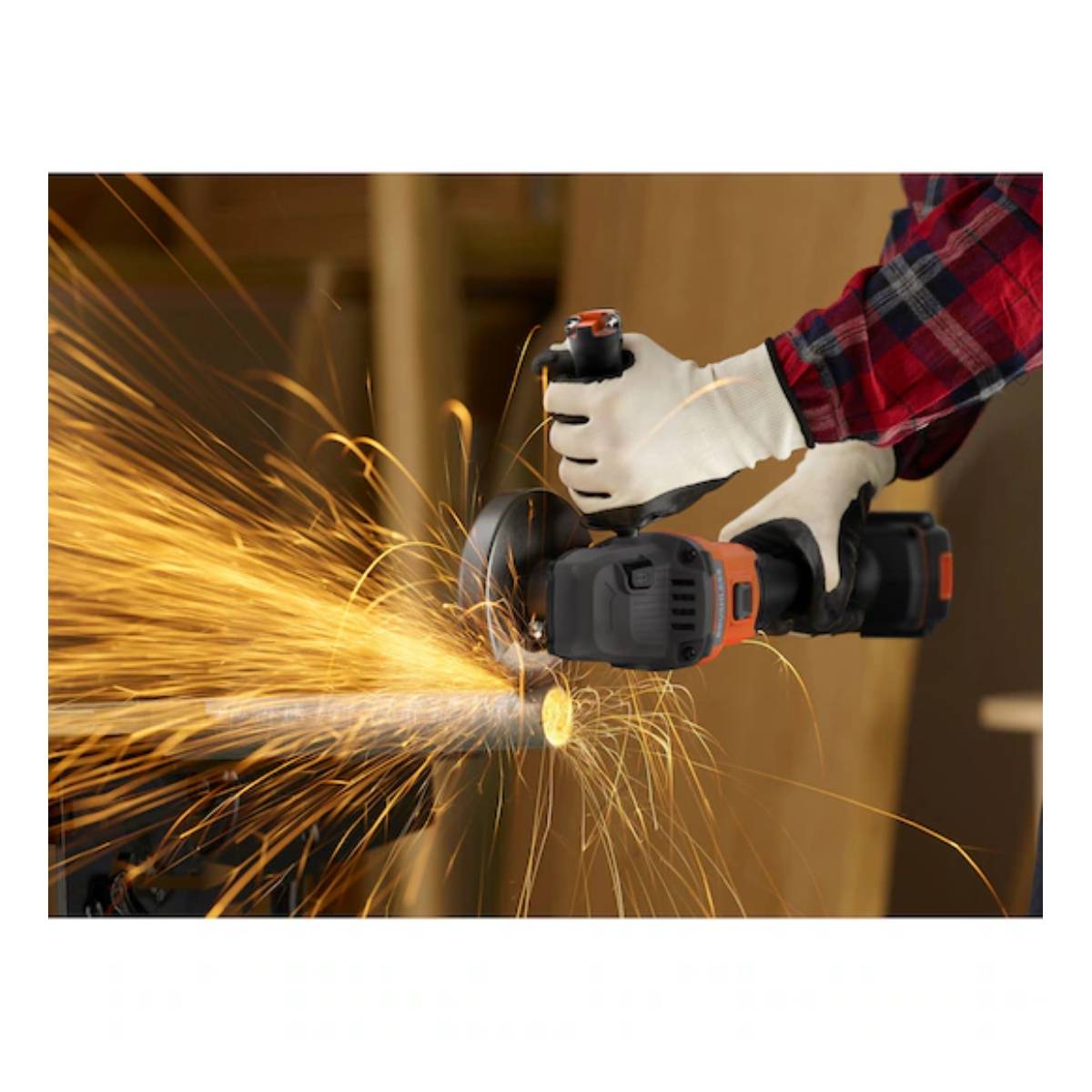 BLACK & DECKER BCG6L8F1S Σετ Γωνιακός Τροχός Μπαταρίας 18V, 1X4.0 Ah | Black-decker| Image 4