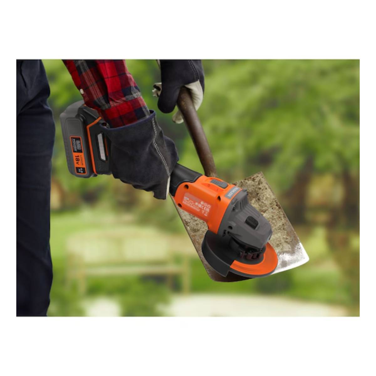 BLACK & DECKER BCG6L8F1S Σετ Γωνιακός Τροχός Μπαταρίας 18V, 1X4.0 Ah | Black-decker| Image 5