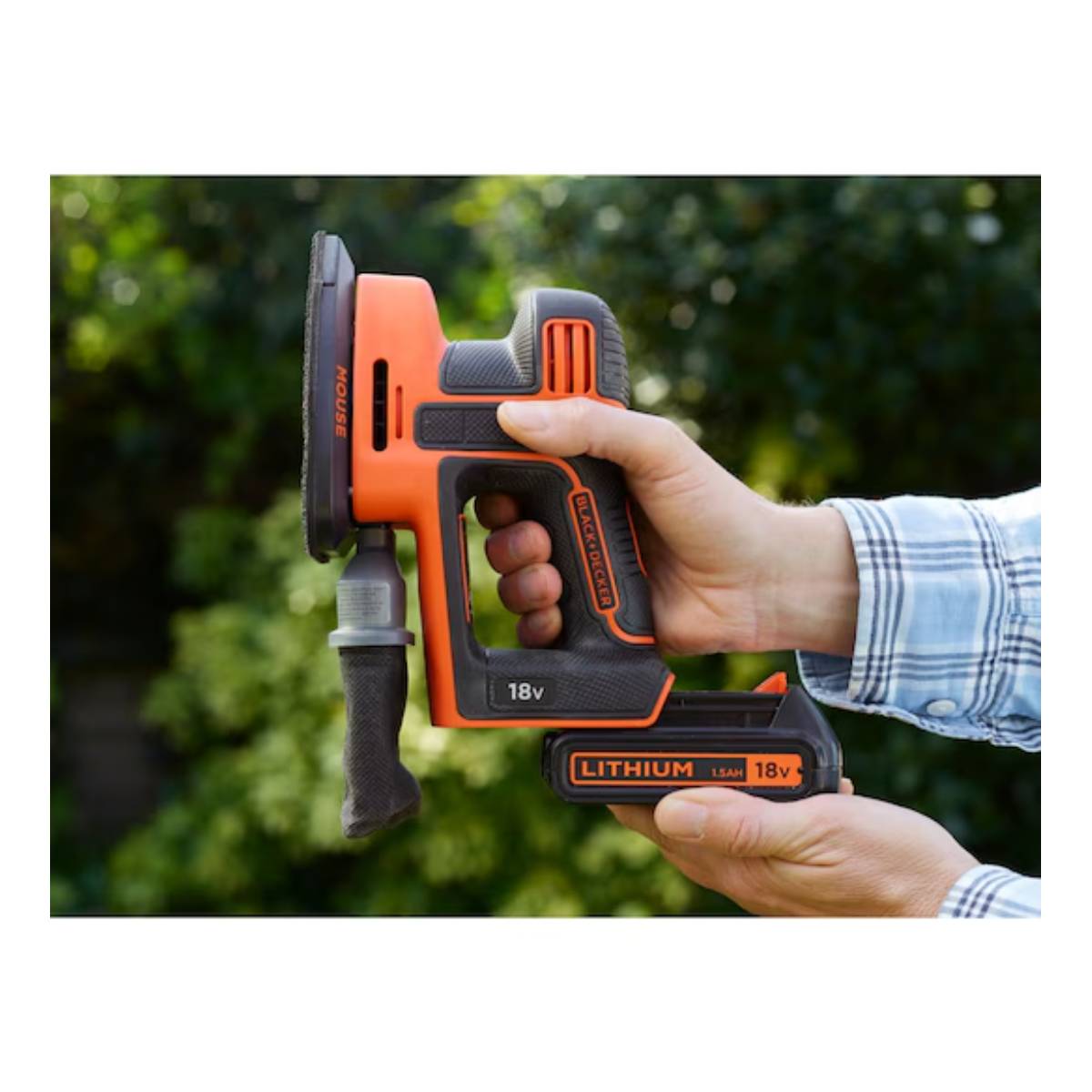 BLACK & DECKER BDCDS18-QW Σετ Τριβείο Mouse Μπαταρίας, 18V | Black-decker| Image 5