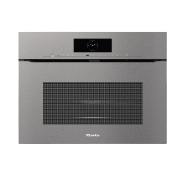 MIELE H 7840 BMX Φούρνος Μικροκυμάτων Μικρού Μεγέθους, Γκρίζο Γραφίτης, 43 λίτρα