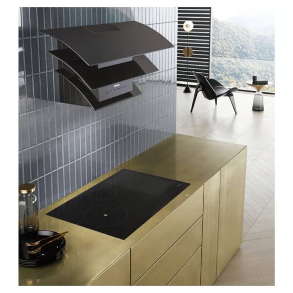 MIELE DA 7198 W Tripple Επιτοίχιος Απορροφητήρας Καμινάδα 88 cm, Μαύρο | Miele| Image 3
