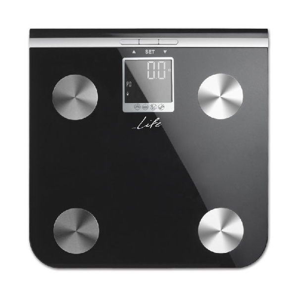 Image of suggested product: LIFE 221-0076 Bathroom Scale with Body Fat Analysis, Black