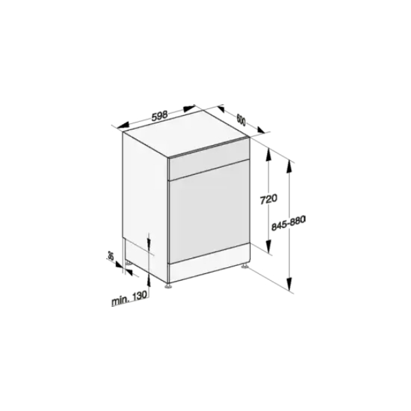 MIELE G 7600 SC Clean Steel Ελεύθερο Πλυντήριο Πιάτων, Inox | Miele| Image 4