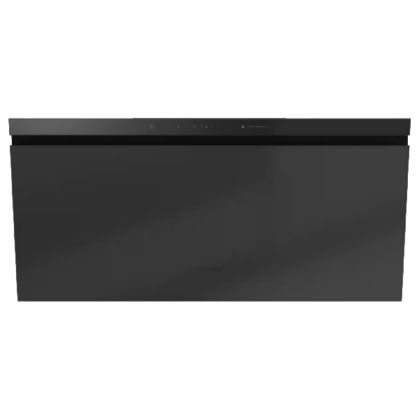 MIELE DAH4980 Επιτοίχιος Κάθετος Aπορροφητήρας Τζάκι,  Obsidian Μαύρο Matt