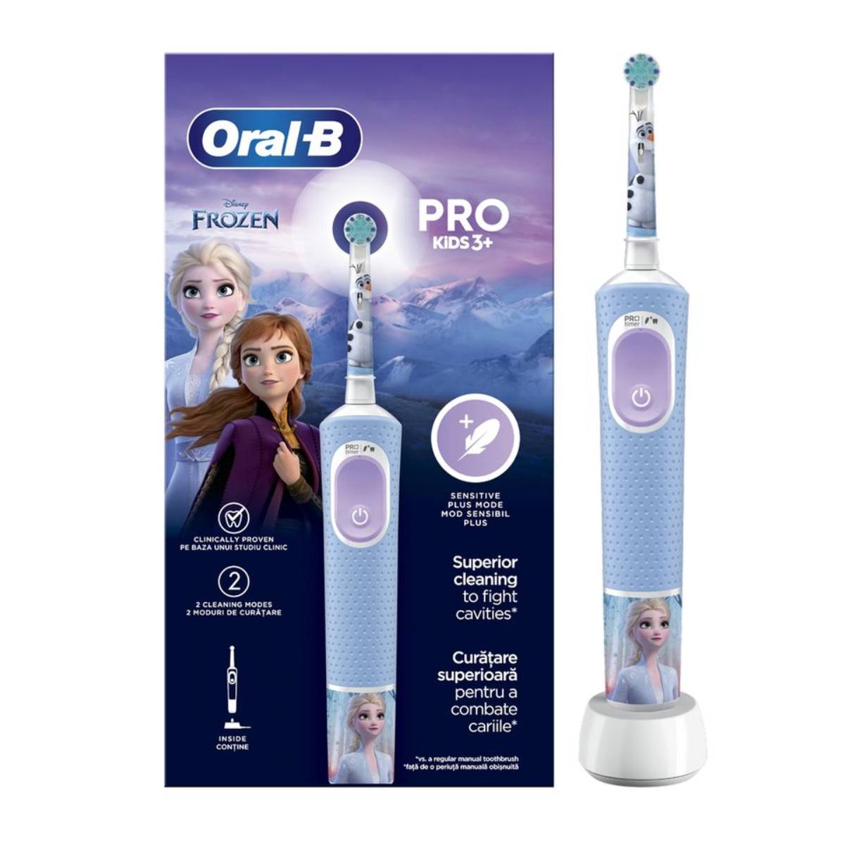 Image of suggested product: BRAUN Oral B D10 Vitality Pro Ηλεκτρική Οδοντόβουρτσα για Παιδιά, Frozen